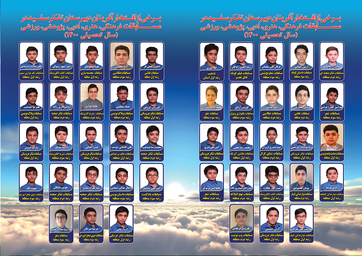 افتخارآفرینان